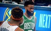 Jaylen Brown hace historia en Celtics tras meter 46 puntos ante Knicks
