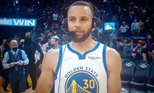 Curry habla tras su tiro ganador