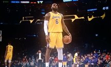 LeBron James mete 56 puntos y los Lakers se imponen a los Warriors