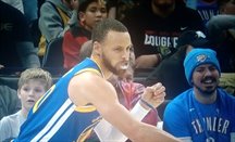 Warriors doblega a Thunder con partidazo de Stephen Curry