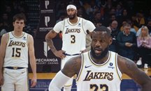 Lakers se impone a Clippers con LeBron y Davis al mando