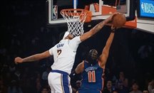 Lakers corta la racha triunfal de Knicks ganando en el Madison con defensa