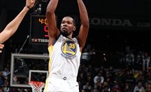 Kevin Durant anotó 33 puntos ante Clippers