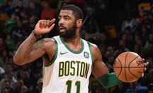 Irving repartió 18 asistencias en el Celtics-Raptors
