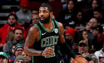 Kyrie Irving se lesiona y los Celtics pierden 28 puntos de ventaja