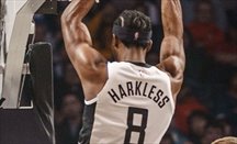 Moe Harkless agotará su contrato con los Knicks