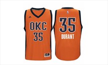 El nuevo uniforme alternativo naranja de los Oklahoma City Thunder