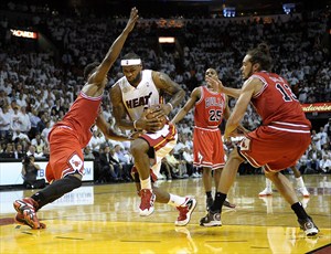 Miami Heat y Chicago Bulls protagonizarán el encuentro más interesante de la primera jornada
