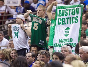 Los aficionados de los Celtics no llenaron su pabellón esta vez