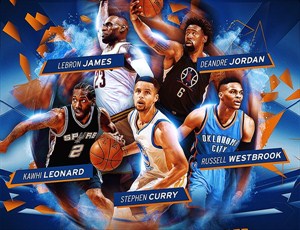 Éste es el mejor quinteto de la NBA