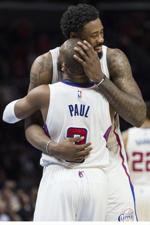 DeAndre Jordan y Chris Paul resultaron capitales en el triunfo de Clippers