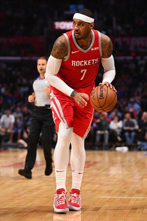 Carmelo Anthony no jugará más con Houston Rockets