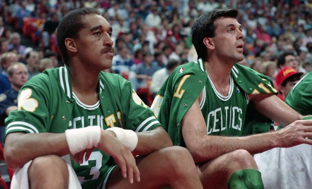 Los míticos Celtics de los 80 jugaron en Madrid