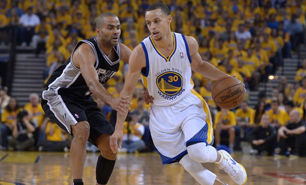 Curry fue muy superior a Parker en el Spurs-Warriors