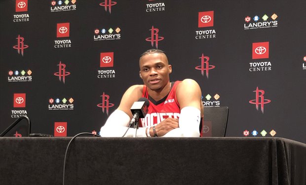 Russell Westbrook con Rockets: 