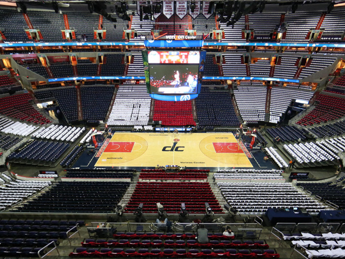Capital One Arena in Washington, D.C.