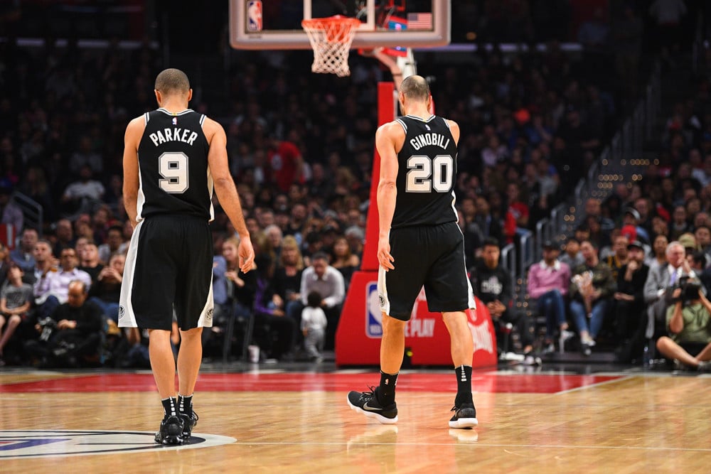 Ginóbili y Parker hacen historia como pareja con más triunfos en playoffs