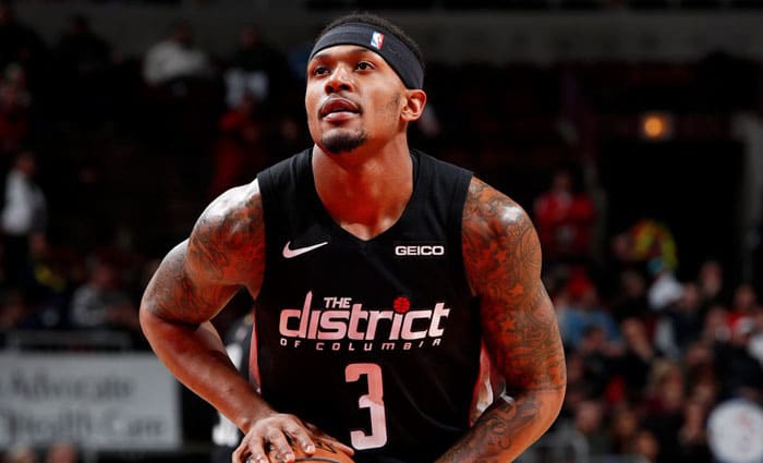Bradley Beal hace 2 partidos de 40 puntos en 24 horas