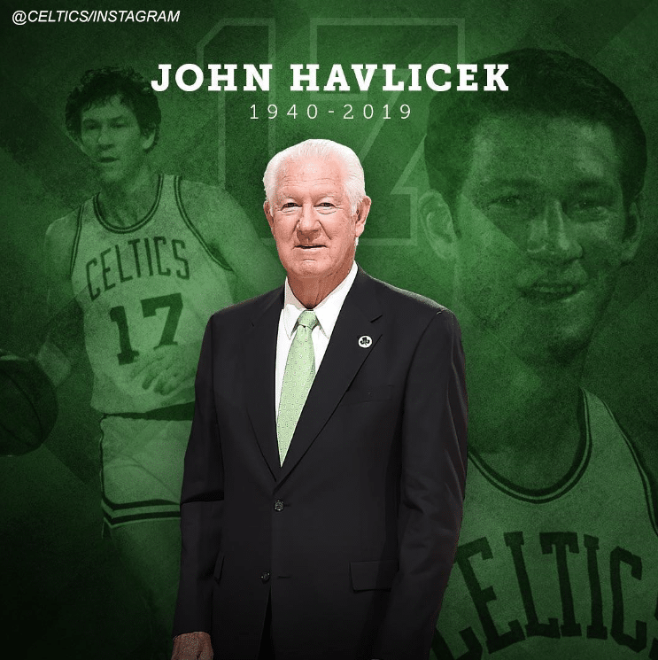 Fallece con 79 años el legendario John Havlicek