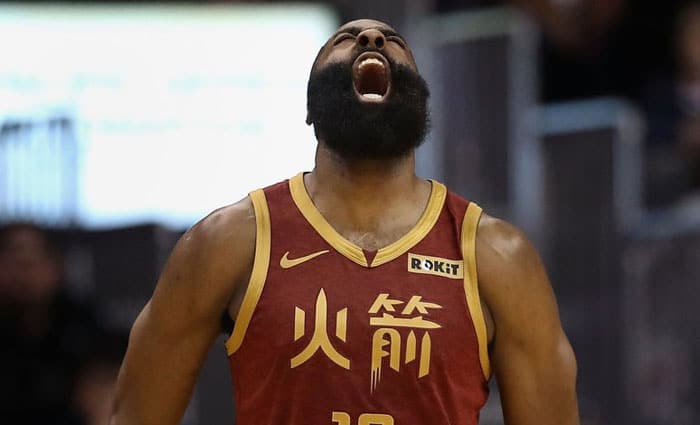 Harden se sitúa en el podio anotador de la historia NBA