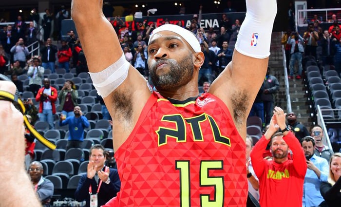 Vince Carter, el hombre récord: jugó con 261 compañeros de equipo