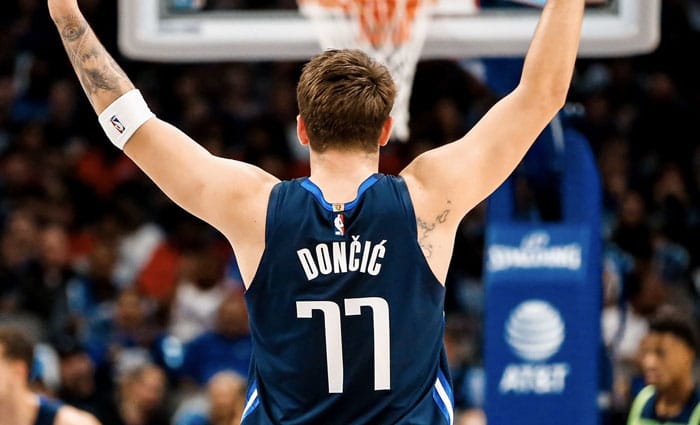El triple del que toda la NBA habla y las palabras de Luka Doncic
