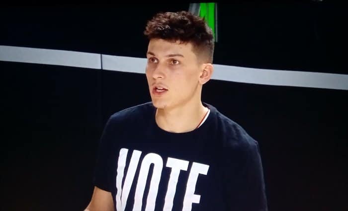 Tyler Herro supera un doble récord de Manu Ginóbili