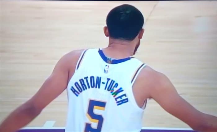 Horton-Tucker se postula en Lakers con un tremendo partido