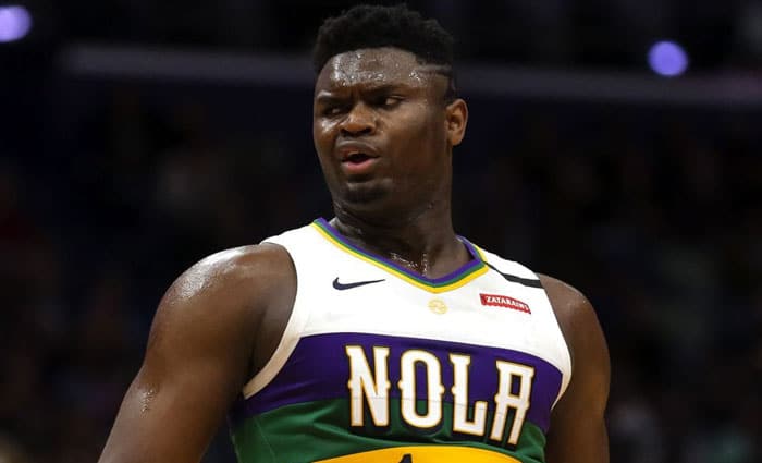 Pelicans controlará por contrato el peso de Zion Williamson