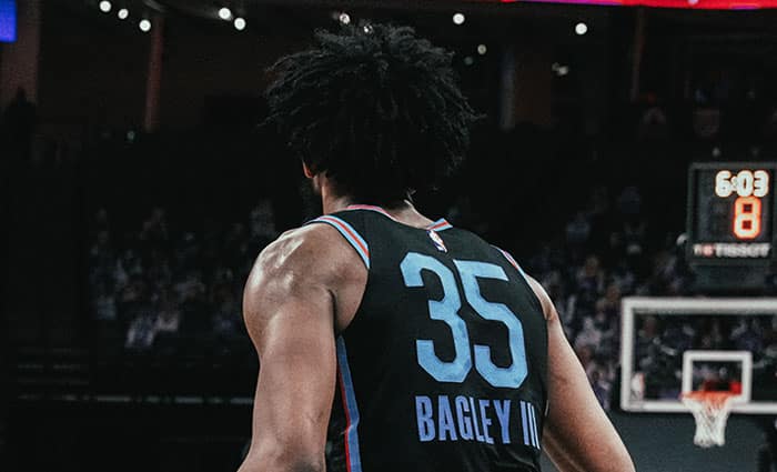 Así fue la lesión de rodilla de Marvin Bagley III