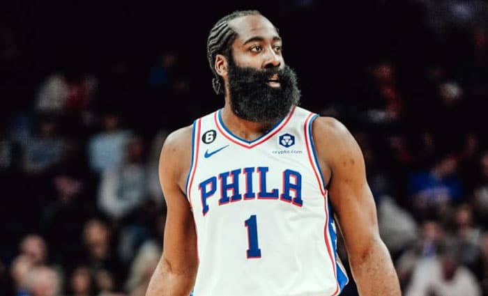 Los Sixers pierden durante un mes a Harden por una lesión de pie