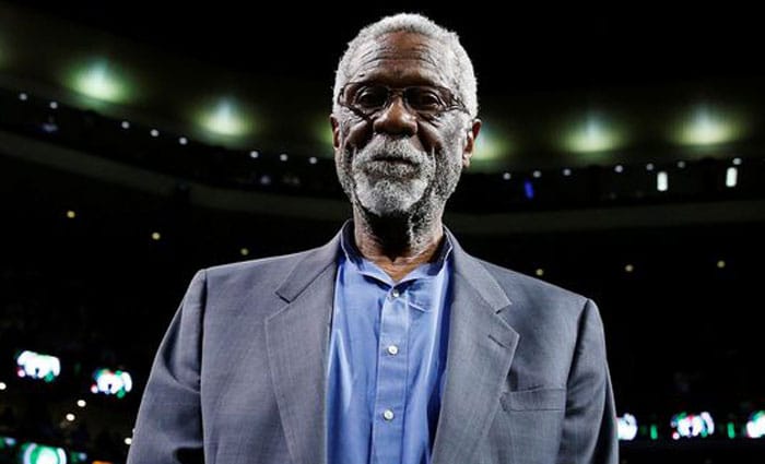 Warriors retira la camiseta con el número 6 del mítico Bill Russell