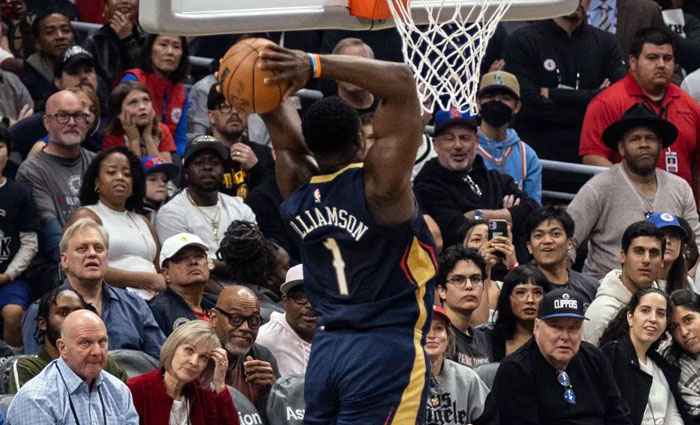 Pelicans vence por segunda vez a Suns con un imparable Zion Williamson