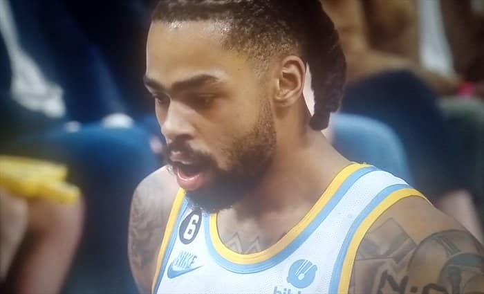 Lakers gana a los Warriors en el regreso al equipo de D’Angelo Russell