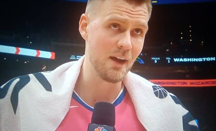Wizards supera sus bajas con un gran Porzingis y vence a Boston