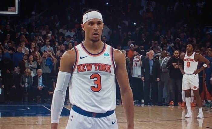 Knicks derrota a Sixers con un gran Josh Hart y un Embiid disminuido