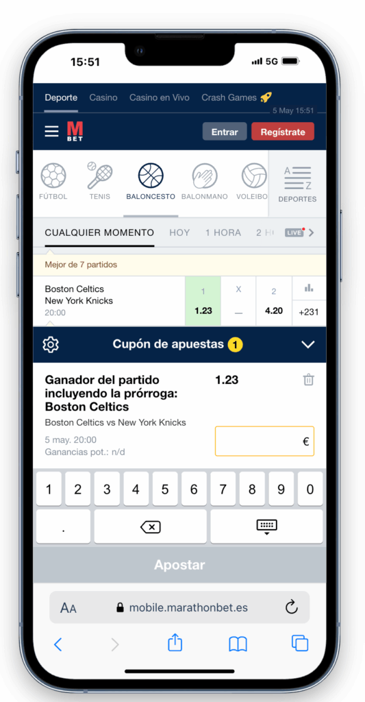 como apostar en marathonbet españa