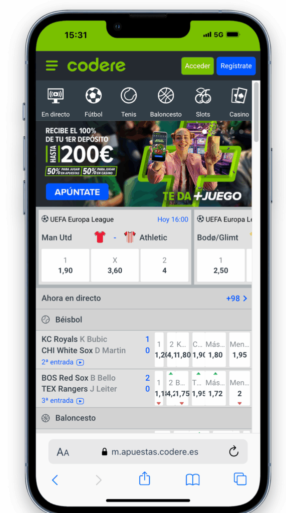 codere es una de las mejores casas de apuestas de españa