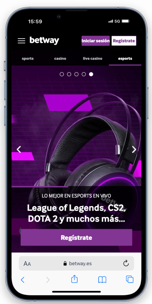 betway es la mejor casa de apuesta para esports en España