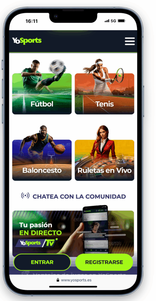 Yosports es la mejor nueva casa de apuesta online con cashou
