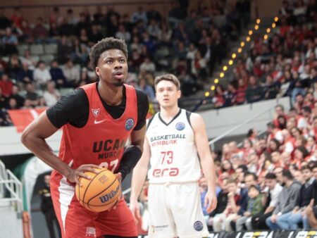 Kostas Antetokounmpo habla sobre la obsesión de UCAM Murcia de llegar a los Playoffs