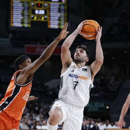 Real Madrid vence a Valencia Basket en un partidazo