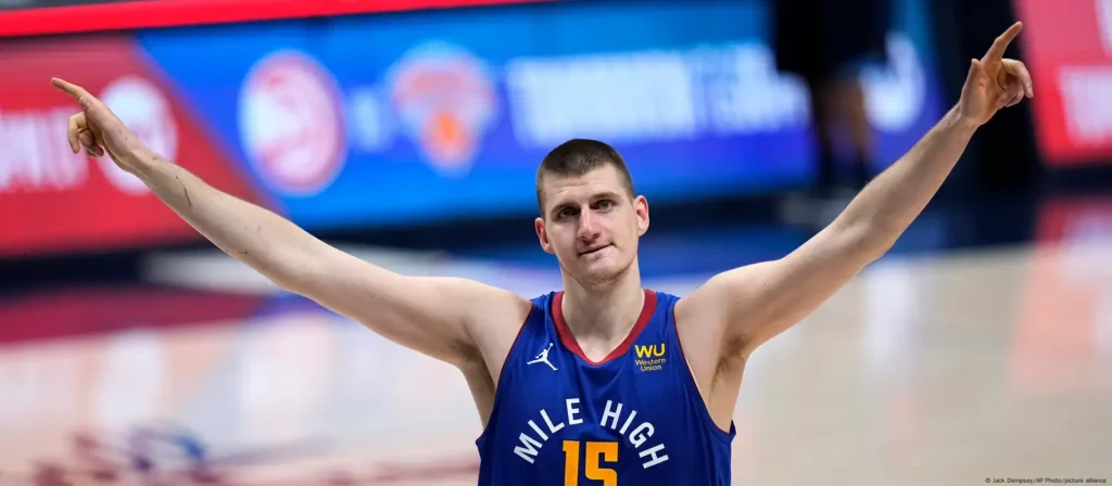 Nikola Jokic. Image: Jack Dempsey/AP
