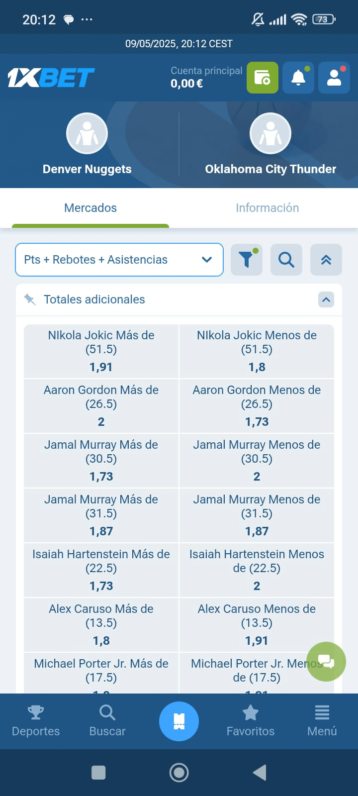 opiniones 1xbet baloncesto