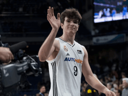 Una de las joyas del Real Madrid destaca entre los nombres del Draft Combine de la NBA 2025
