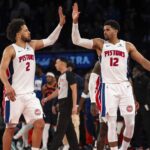 Detroit Pistons. Photo credit: Angelina Katsanis, AP Photo