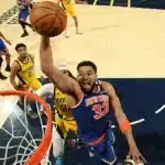 Indiana Pacers vs New York Knicks. Fuente Getty Images