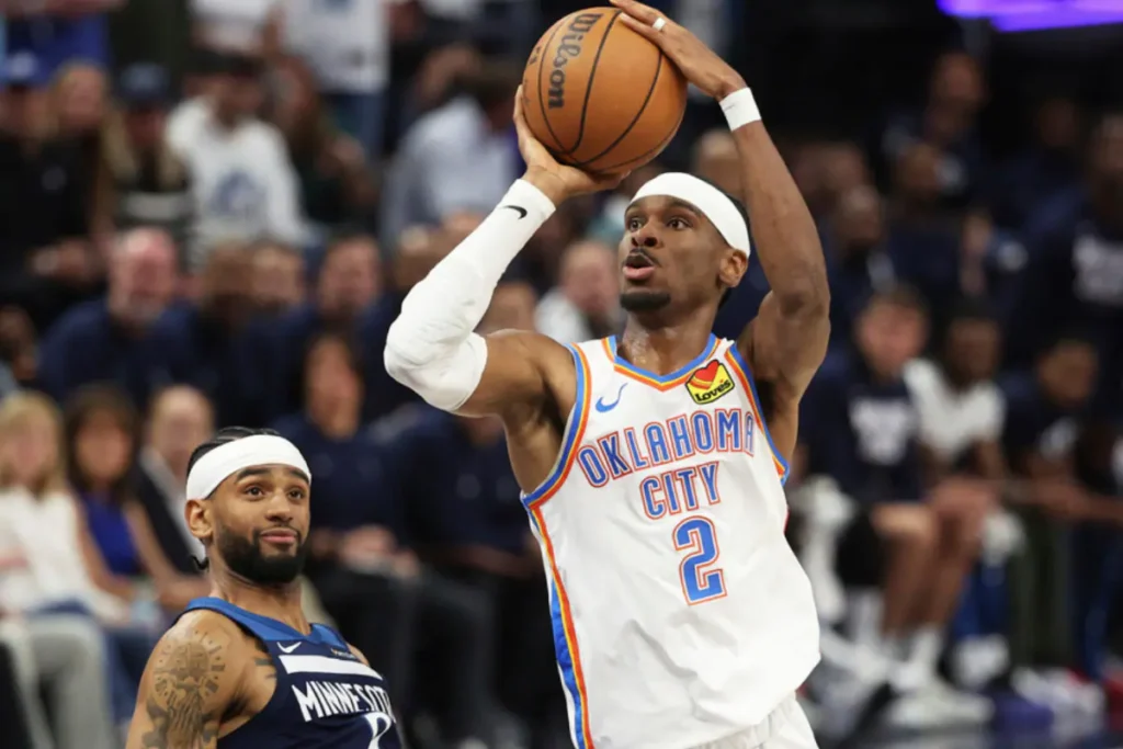 Shai Gilgeous Alexander Oklahoma City Thunder Minnesota Timberwolves 2025 05 322cb8187f31efbe79fe20b847fde880 3x2 1