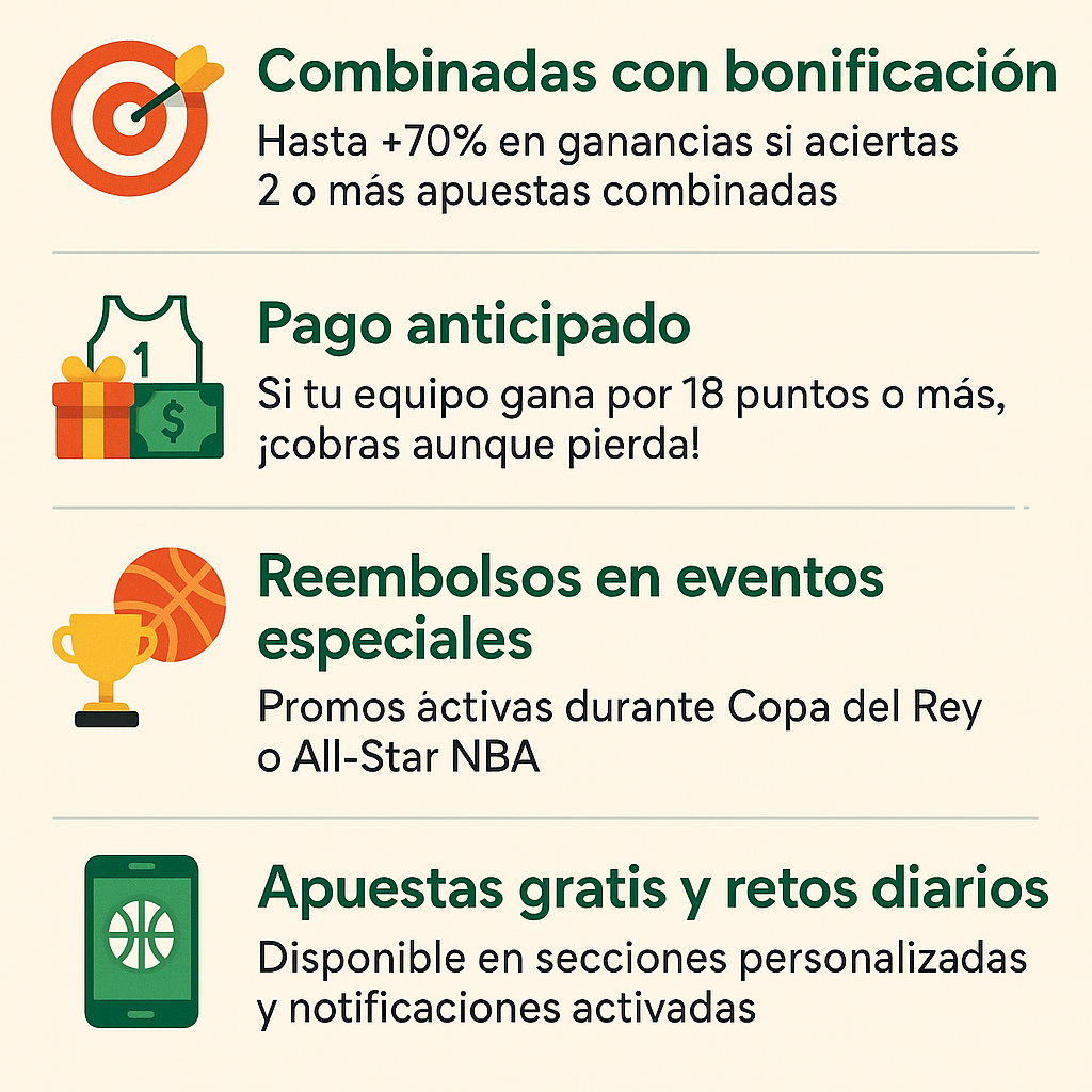 Apuestas de Baloncesto Bet365: Guía Completa para NBA, ACB y Más 7 apuestas baloncesto bet365 mejores promociones