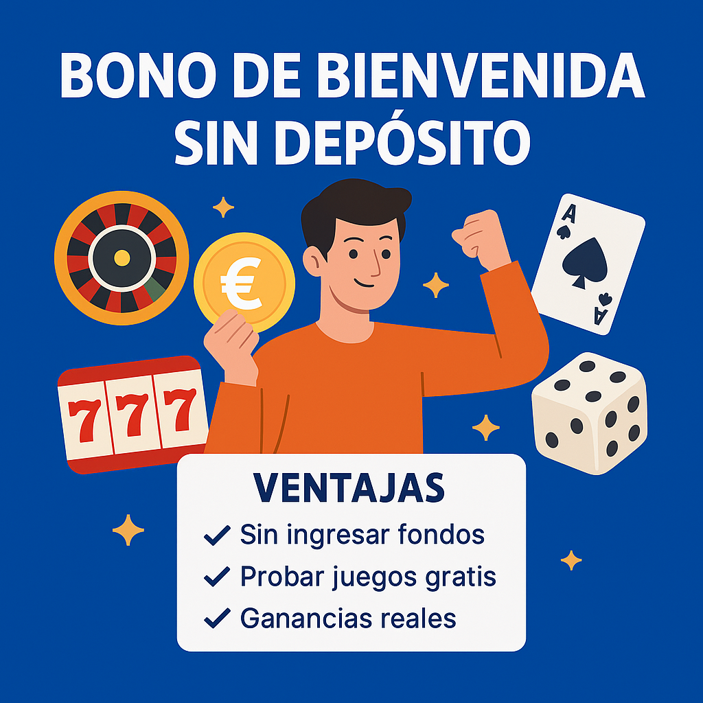 bono de bienvenida sin deposito: ventajas destacadas